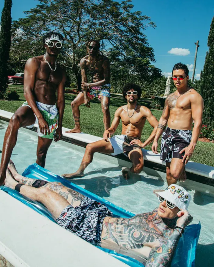 SPLIT BITE CAMO SHOTO SWIM TRUNKS>SPRAYGROUND Discount