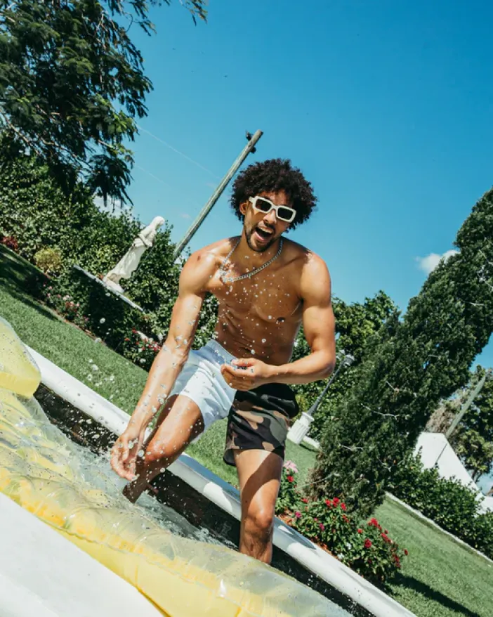 SPLIT BITE CAMO SHOTO SWIM TRUNKS>SPRAYGROUND Discount