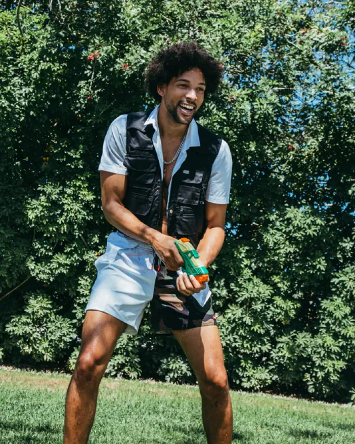 SPLIT BITE CAMO SHOTO SWIM TRUNKS>SPRAYGROUND Discount