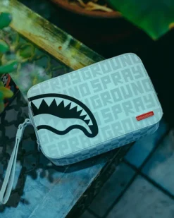 SPLIT THE CHECK (PEARL) TOILETRY BAG><noscript><img width=