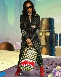 SPONGEBOB CHECKERED BACKPACK (DLXR)>SPRAYGROUND Sale