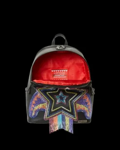 STAR RACER A.I.7 SANDFLOWER COLLAB BEADED SAVAGE BACKPACK><noscript><img width=
