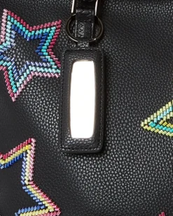 STAR RACER A.I.7 SANDFLOWER COLLAB BEADED TOTE><noscript><img width=