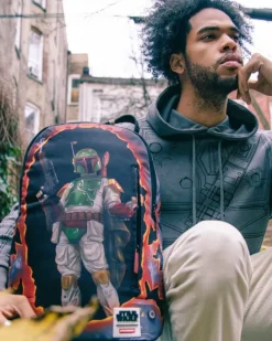 STAR WARS BOBA FETT BLOWOUT SHARK BACKPACK><noscript><img width=