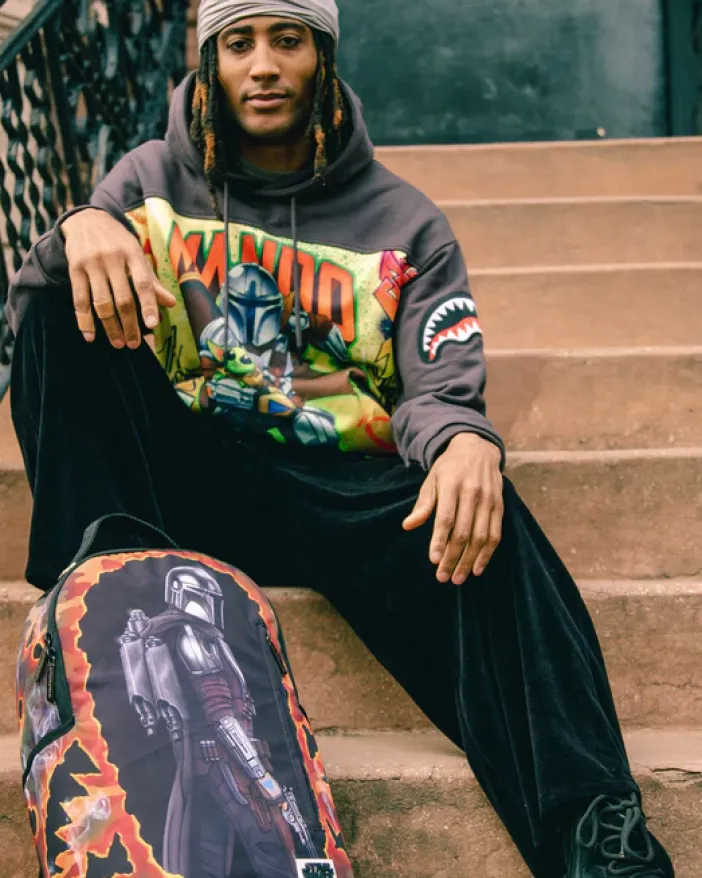 STAR WARS MANDALORIAN BLOWOUT SHARK BACKPACK>SPRAYGROUND