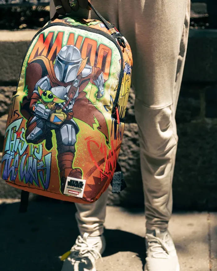 STAR WARS: MANDO ON THE RUN BACKPACK (DLXR)>SPRAYGROUND Clearance