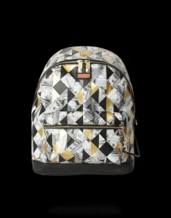 6-STRAP FRACTAL MONEY EMPEROR>SPRAYGROUND Clearance