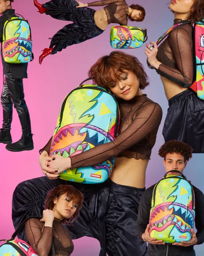 SUPER WEIRD BACKPACK (DLXV)>SPRAYGROUND Hot