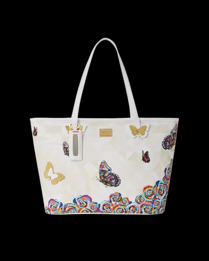 SUTTON BUTTERFLIES TOTE>SPRAYGROUND