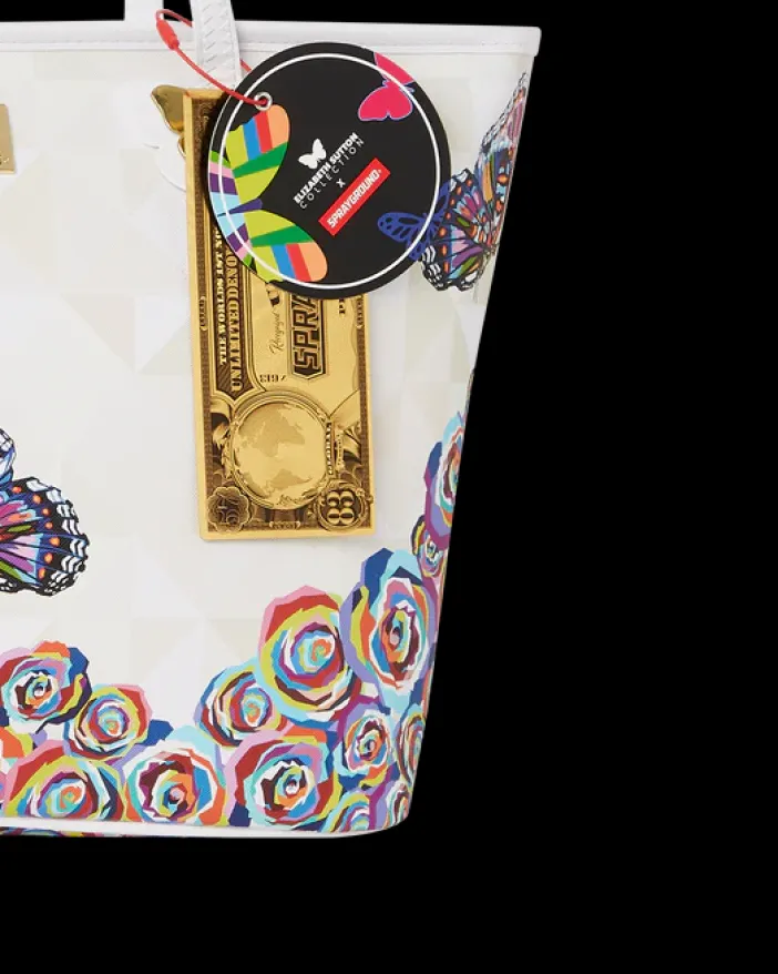 SUTTON BUTTERFLIES TOTE>SPRAYGROUND
