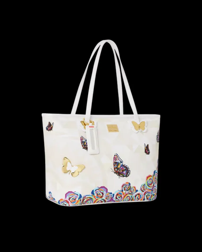 SUTTON BUTTERFLIES TOTE>SPRAYGROUND