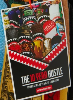 THE 10 YEAR HUSTLE BACKPACK. MYSTERY BOX. NUMBERED 1 OF 100><noscript><img width=