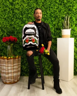 THE FLORAL CUT BACKPACK (DLXV)><noscript><img width=