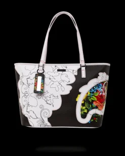 THE FLORAL CUT TOTE>SPRAYGROUND Discount