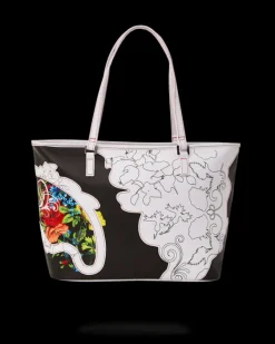 THE FLORAL CUT TOTE><noscript><img width=