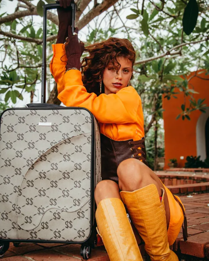 THE GETAWAY JETSETTER CARRY-ON LUGGAGE>SPRAYGROUND