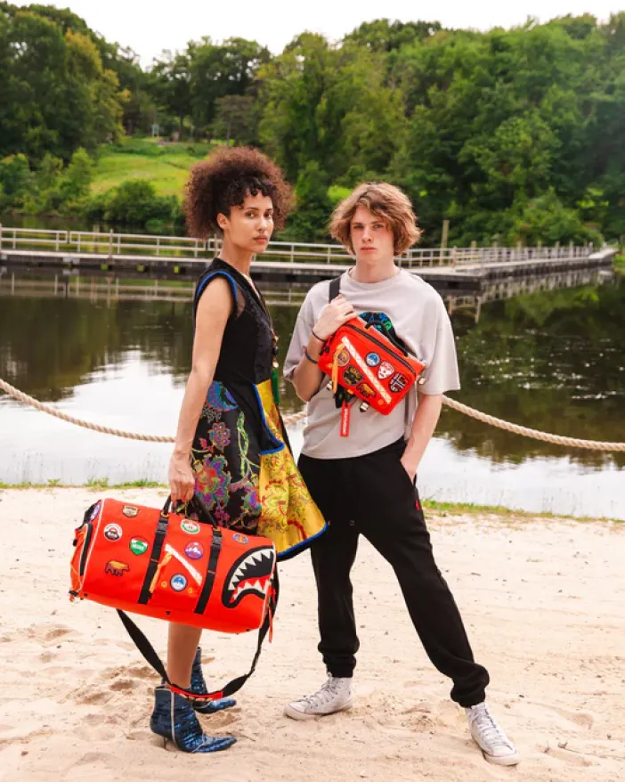 THE GLOBAL EXPEDITION DUFFLE>SPRAYGROUND Online