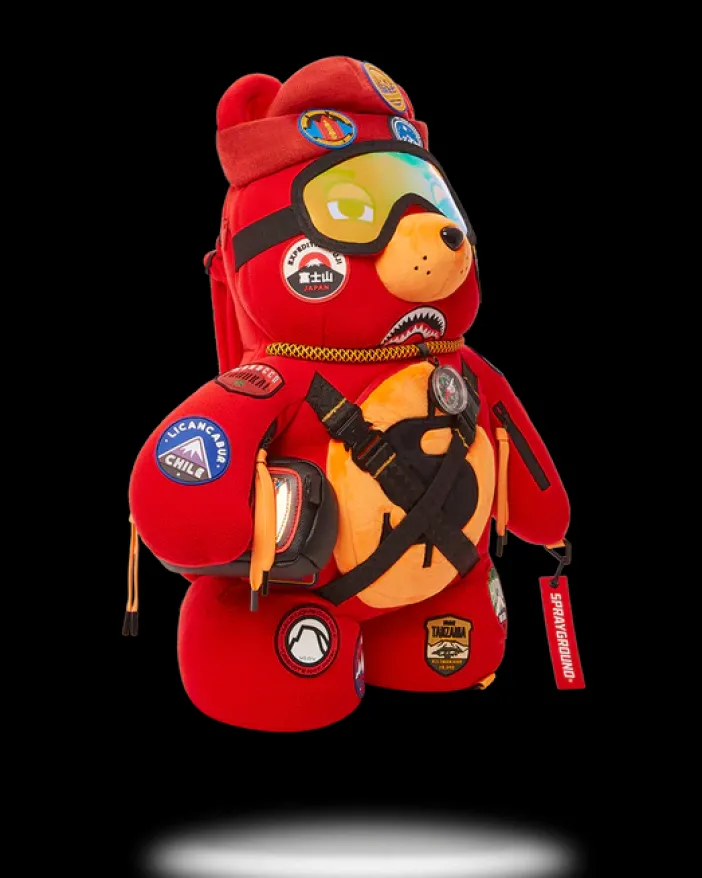 THE GLOBAL EXPEDITION MONEYBEAR TEDDYBEAR BACKPACK>SPRAYGROUND Clearance