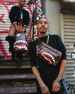 THE HANGOVER SHARK CARGO CROSSBODY><noscript><img width=