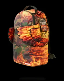 THE LIL TJAY FALLIN ANGEL 4 WING BACKPACK><noscript><img width=