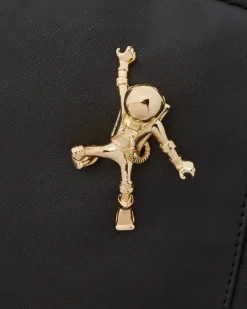 THE LOST IN SPACE BACKPACK (10 3D GOLD METAL ASTRONAUTS)><noscript><img width=