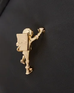 THE LOST IN SPACE BACKPACK (10 3D GOLD METAL ASTRONAUTS)><noscript><img width=