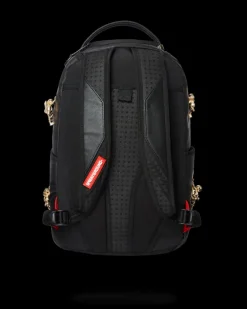 THE LOST IN SPACE BACKPACK (10 3D GOLD METAL ASTRONAUTS)><noscript><img width=