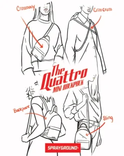 THE SANCTUARY QUATTRO BACKPACK><noscript><img width=