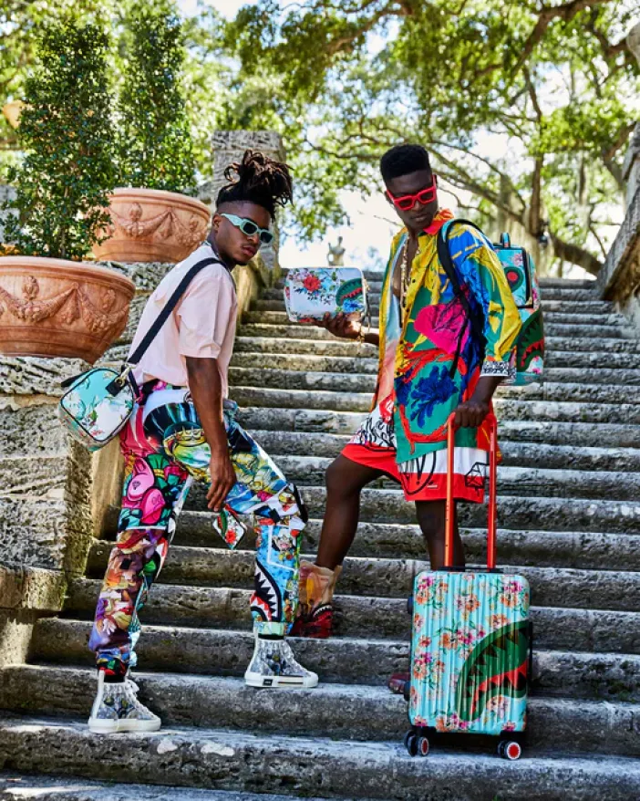 THE SANCTUARY SHARKNAUTICS HARDSHELL CARRY-ON LUGGAGE>SPRAYGROUND Best