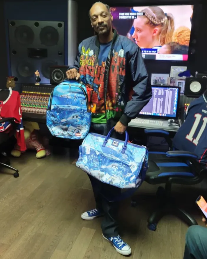 THE SHARK PARTY DUFFLE>SPRAYGROUND Discount