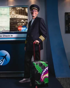 THE WILD ONE SHARKNAUTICS HARDSHELL CARRY-ON LUGGAGE>SPRAYGROUND Discount