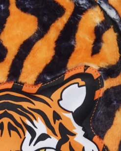 TIGER COZY VELOUR FUR BACKPACK><noscript><img width=