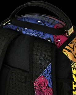 TIGER ROAR GOLD PLATED BACKPACK><noscript><img width=