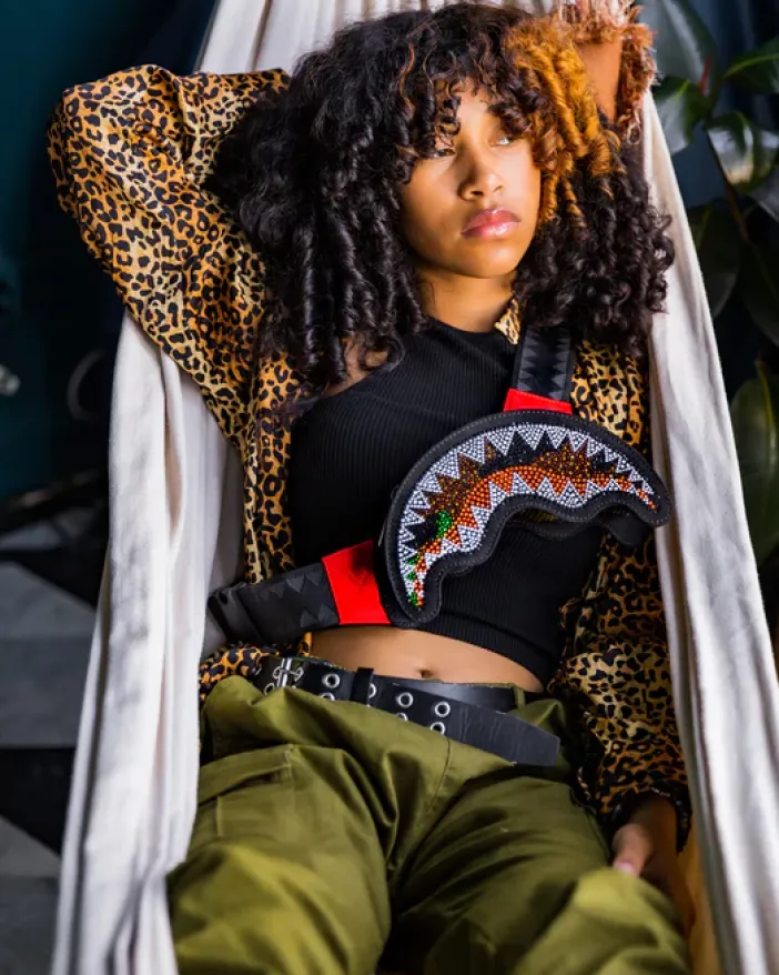 TRINITY CAMO SHARKMOUTH CROSSBODY>SPRAYGROUND Discount