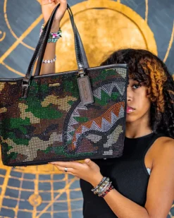 TRINITY CAMO TOTE>SPRAYGROUND