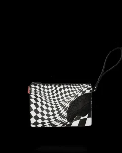 TRIPPY CHECK CROSSOVER CLUTCH><noscript><img width=