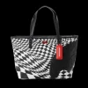 TRIPPY CHECK TOTE>SPRAYGROUND