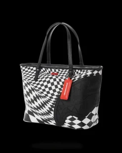 TRIPPY CHECK TOTE><noscript><img width=