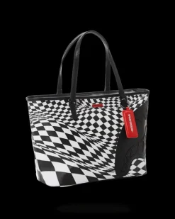 TRIPPY CHECK TOTE><noscript><img width=
