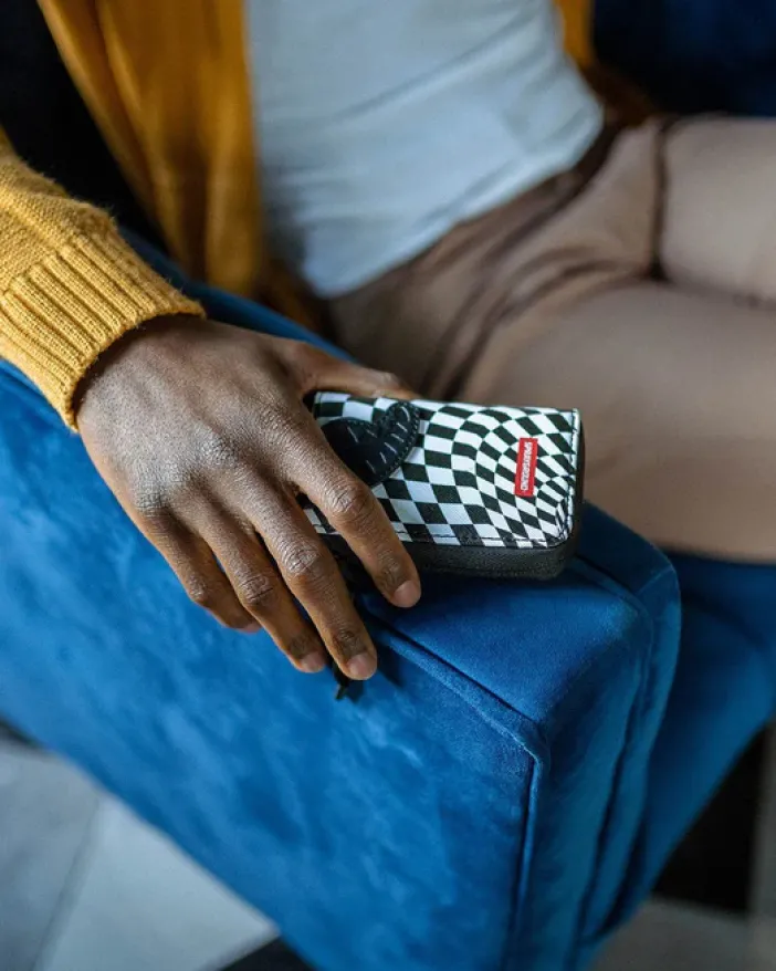 TRIPPY CHECK WALLET>SPRAYGROUND Sale