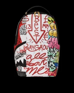TRI-SPLIT GRAFFITI BACKPACK (DLXV)>SPRAYGROUND Clearance