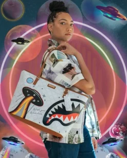 UFO FLYING COLORS TOTE>SPRAYGROUND New