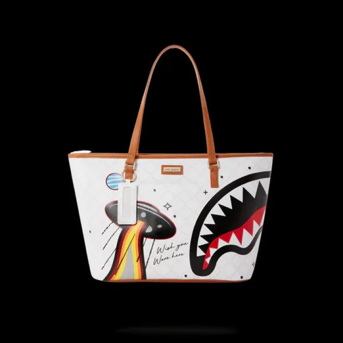 UFO FLYING COLORS TOTE>SPRAYGROUND New