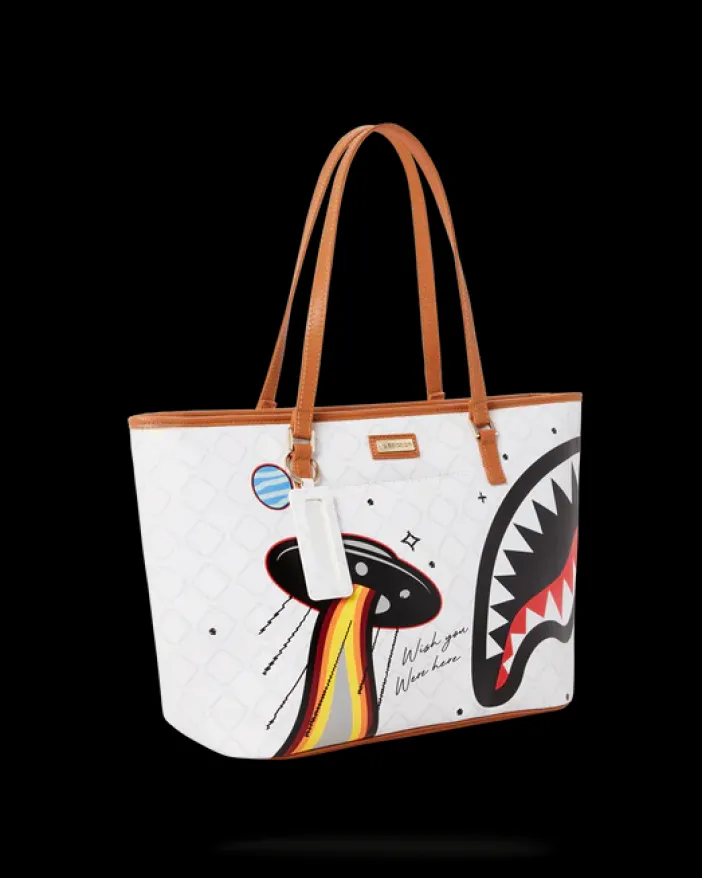 UFO FLYING COLORS TOTE>SPRAYGROUND New
