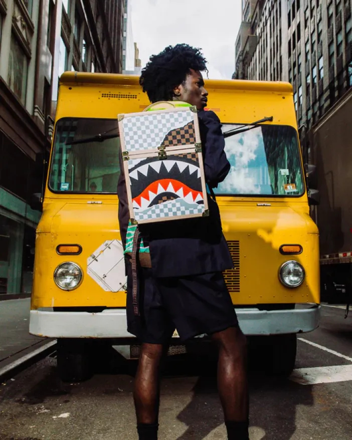 UNSTOPPABLE ENDEAVORS II CHATURANGA SHARK 1900 BACKPACK>SPRAYGROUND Discount
