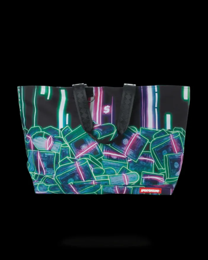 u6697u53f7u901au8ca8u30b9u30bfu30c3u30af (CRYPTO STACKS) TOTE>SPRAYGROUND Outlet