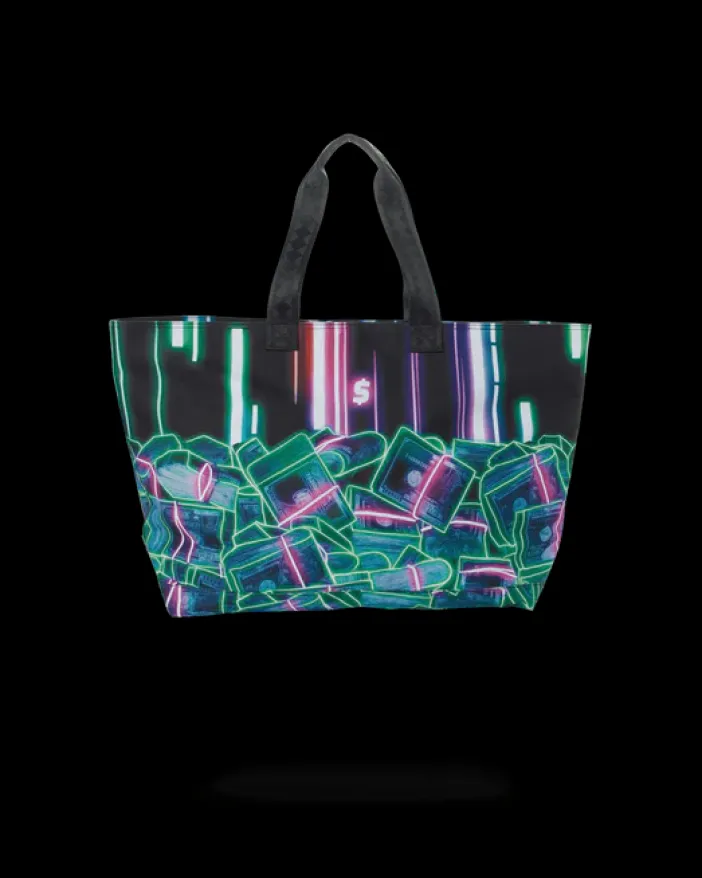 u6697u53f7u901au8ca8u30b9u30bfu30c3u30af (CRYPTO STACKS) TOTE>SPRAYGROUND Outlet