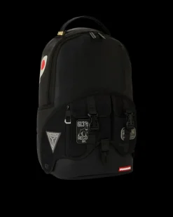 VELCRO SHARK - 3 INTERCHANGEABLE SHARKS BACKPACK (DLXV)><noscript><img width=