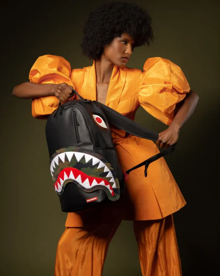 VELCRO SHARK - 3 INTERCHANGEABLE SHARKS BACKPACK (DLXV)>SPRAYGROUND Hot