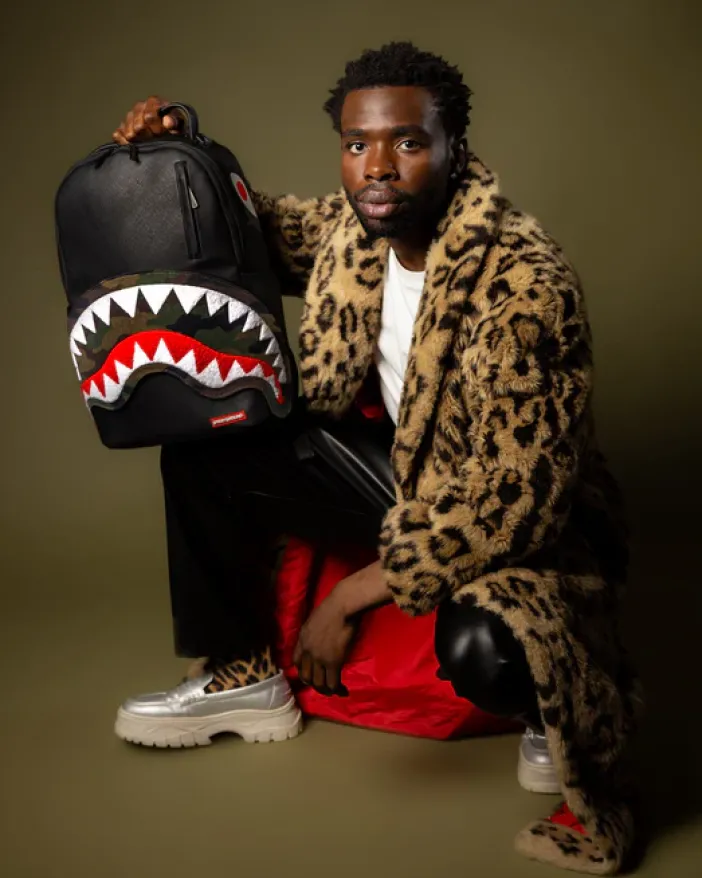 VELCRO SHARK - 3 INTERCHANGEABLE SHARKS BACKPACK (DLXV)>SPRAYGROUND Hot